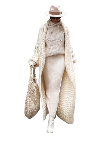 ELODIE | CHUNKY KNIT CARDIGAN