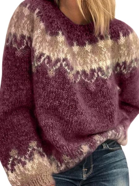 RIVER | NORDIC PATTERN SWEATER