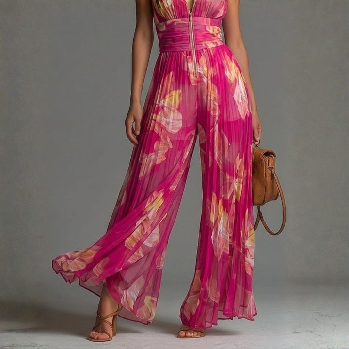 ISBEL | ELEGANT FLORAL JUMPSUIT