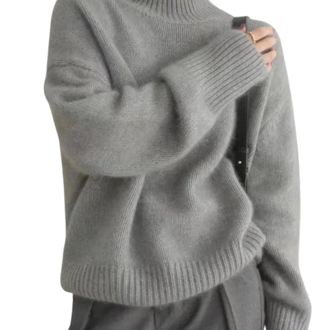 LAURA | ROLL-NECK SWEATER WITH A TIMELESS, REFINED FIT