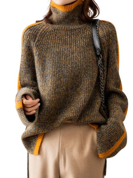 ANNE  | ROLL-NECK SWEATER