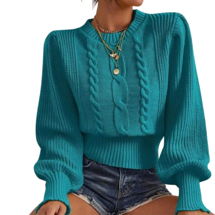 LUCY  | TWIST  KNITTED SWEATER