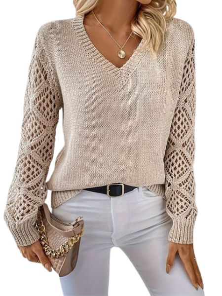 MANDY |V-NECK SWEATER