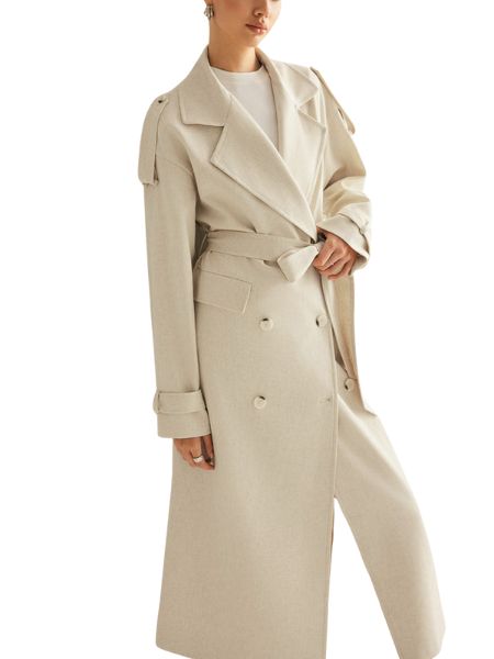 JADE | BEIGE TRENCH COAT