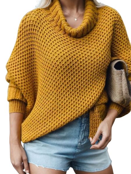 LUCY  | SOLID DOLMAN SLEEVE SWEATER