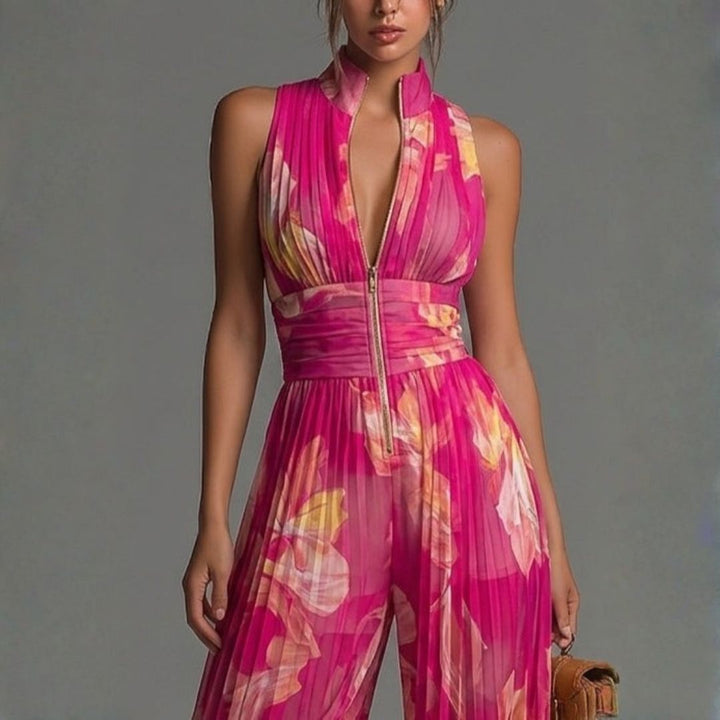 ISBEL | ELEGANT FLORAL JUMPSUIT