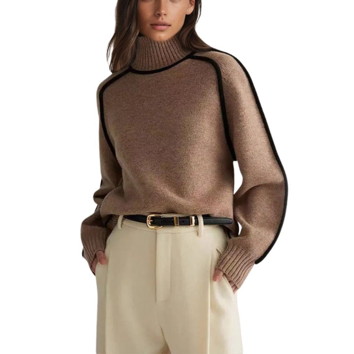 ALISON  | COMFORTABLE ROLL-NECK SWEATER