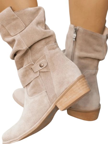 THORA | MIDCALF SUEDE BOOTS