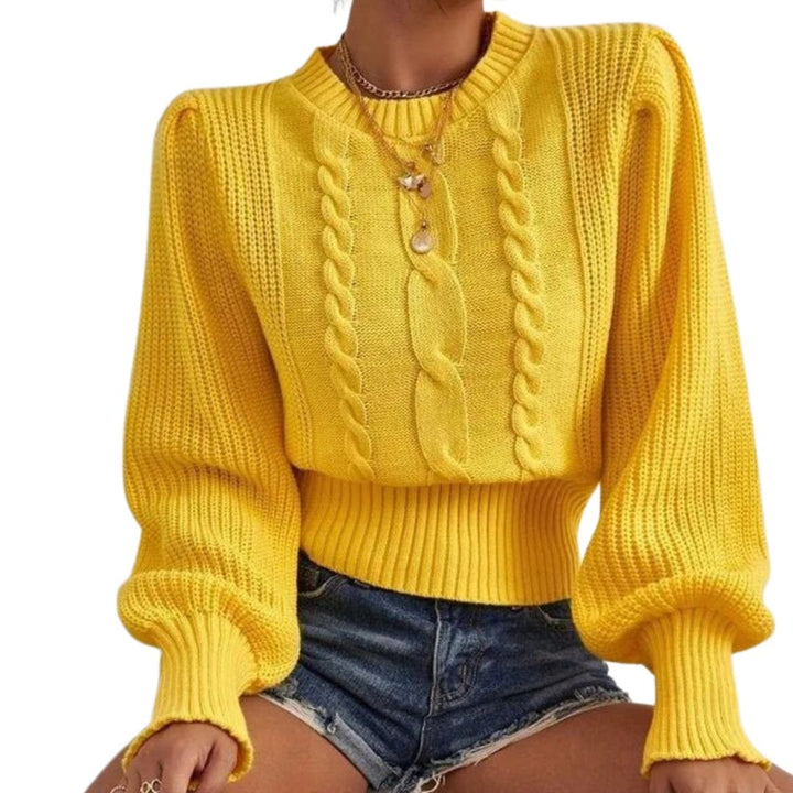 LUCY  | TWIST  KNITTED SWEATER