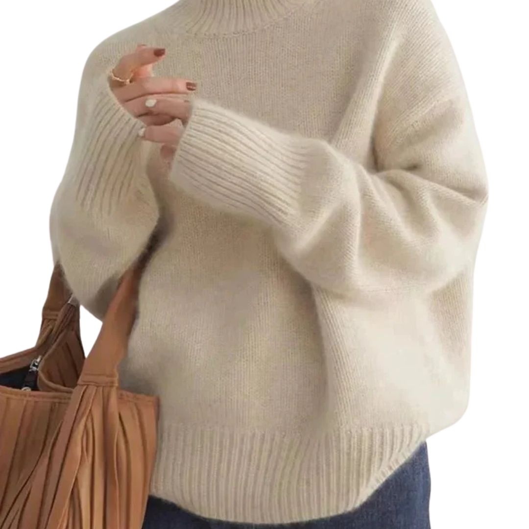 LAURA | ROLL-NECK SWEATER WITH A TIMELESS, REFINED FIT