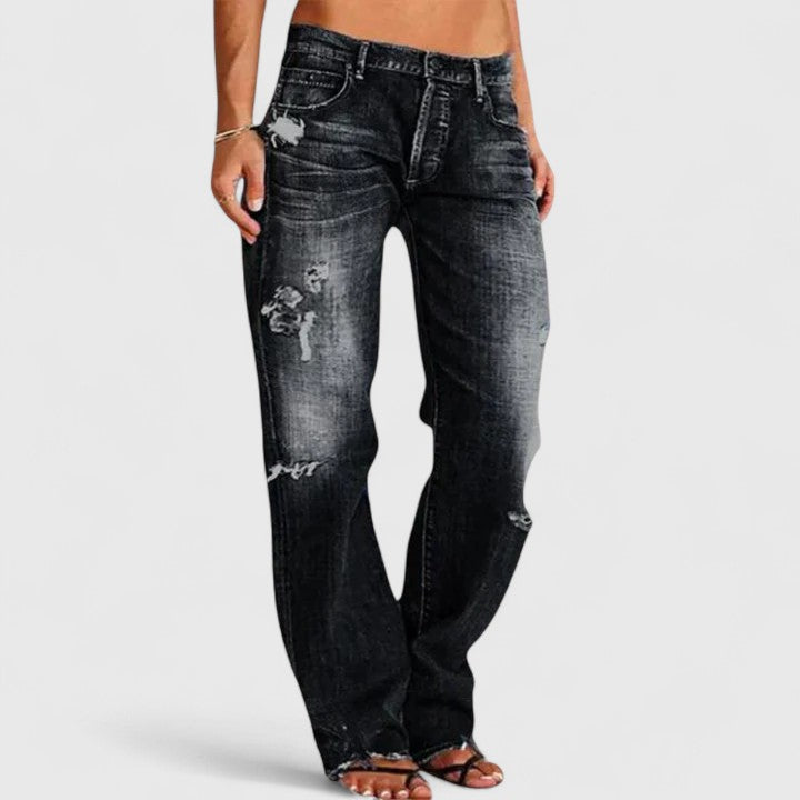 LIANETTE | ELEGANT WIDE-LEG JEANS