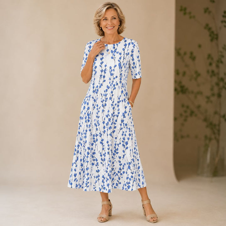SARAH | EFFORTLESS MIDI DRESS