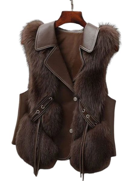 LAURA | EMPRESS FAUX FUR GILET