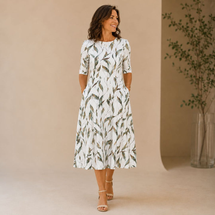 SARAH | EFFORTLESS MIDI DRESS