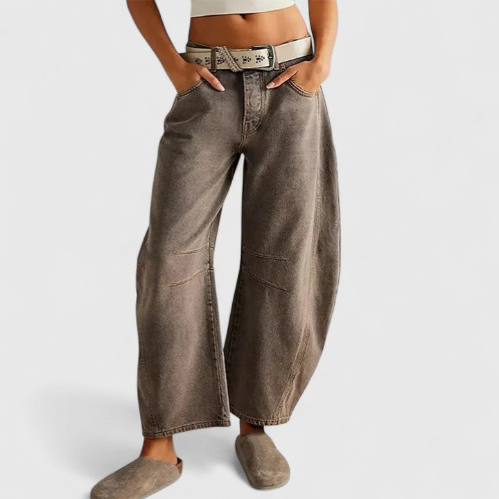 RAIN | COMFORTABLE WIDE-LEG PANTS