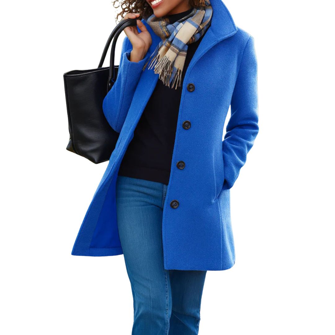 VIVIAN | ELEGANT WOOL-TOUCH COAT