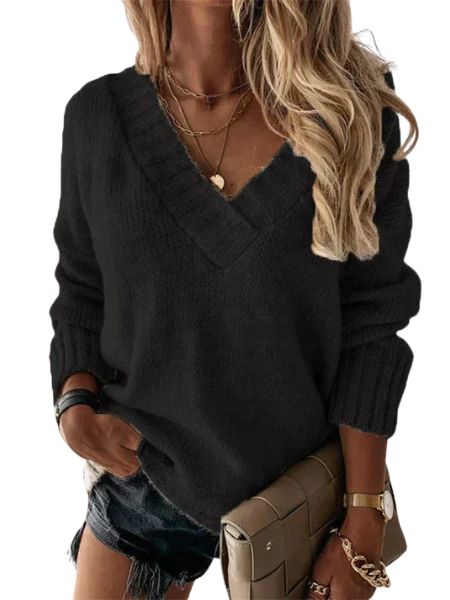 NOVA | KNITTED V-NECK SWEATER