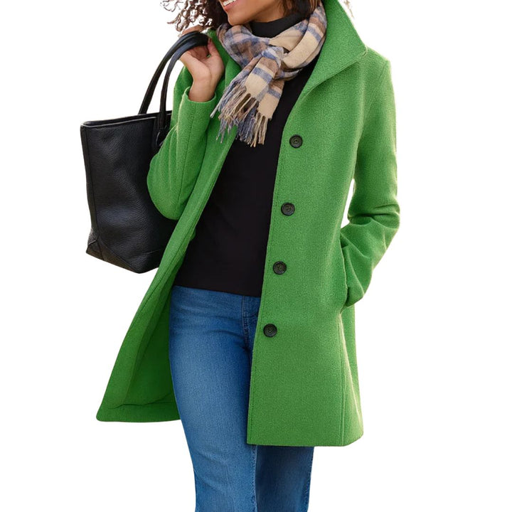 VIVIAN | ELEGANT WOOL-TOUCH COAT