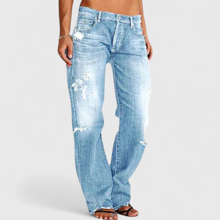 LIANETTE | ELEGANT WIDE-LEG JEANS