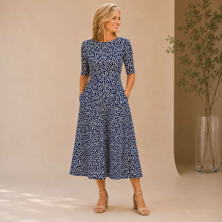 SARAH | EFFORTLESS MIDI DRESS