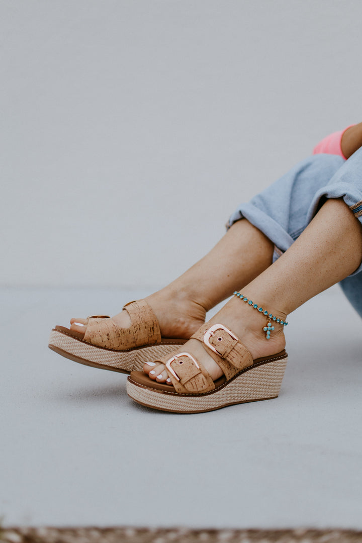 DAISY | CORK MANIFEST WEDGES