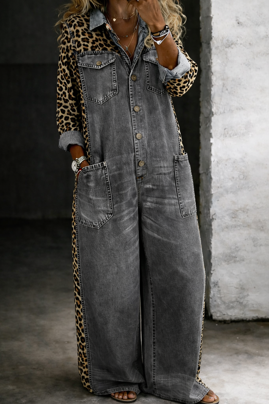 GRACE | ONE-PIECE SHIRT JUMPSUIT