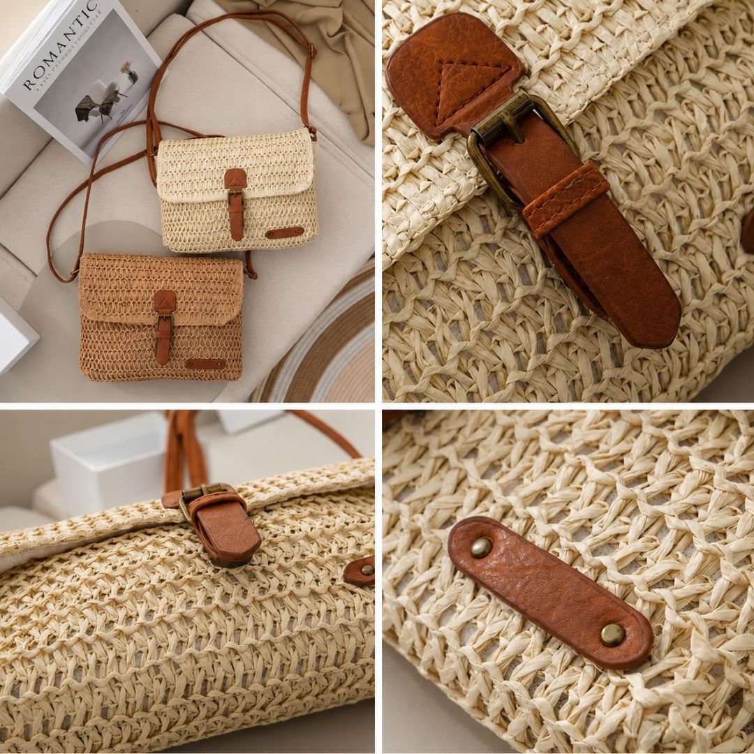 EMILY | WOVEN CROSSBODY BAG