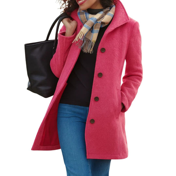 VIVIAN | ELEGANT WOOL-TOUCH COAT