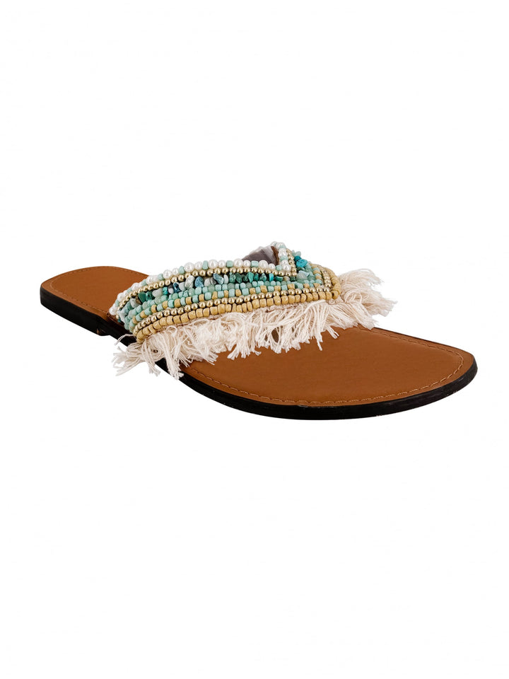 HAVEN | BREEZE MINT  BOHO SUMMER FLIP FLOPS