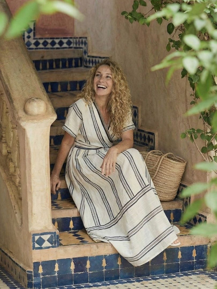 SANTORINI SUMMER DRESS