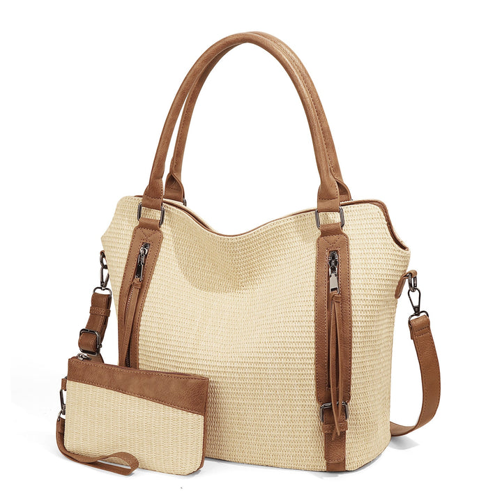 HARPER | CHECKERED HOBO TOTE BAG