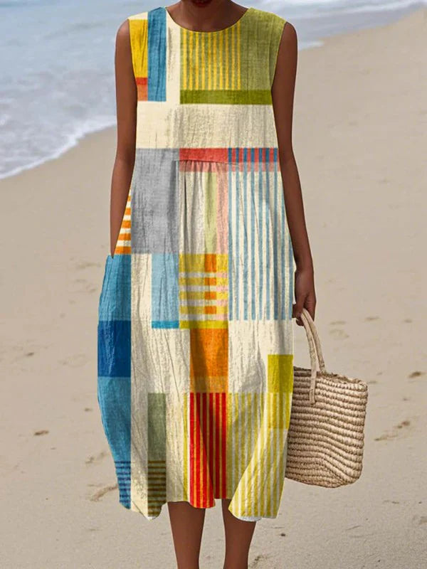 DAISY | PATCHWORK SUMMER  DRESS