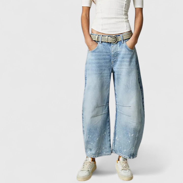 RAIN | COMFORTABLE WIDE-LEG PANTS