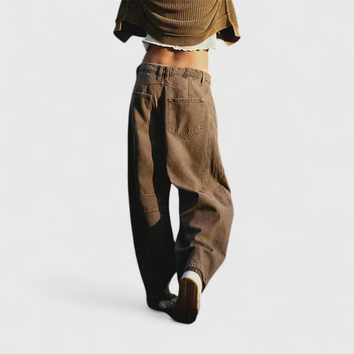 RAIN | COMFORTABLE WIDE-LEG PANTS
