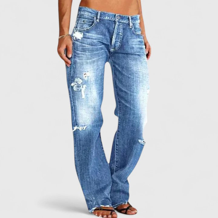 LIANETTE | ELEGANT WIDE-LEG JEANS