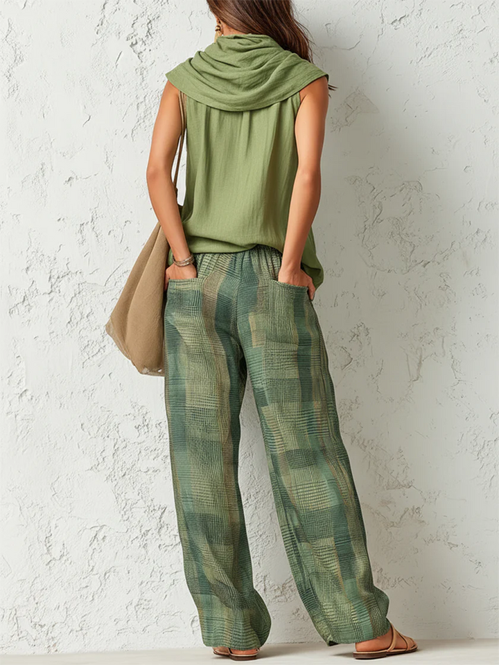 ESSENZA | BOHO WIDE-LEG TWO-PIECE SET