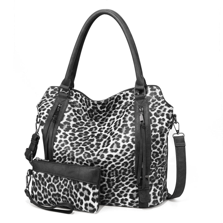 HARPER | CHECKERED HOBO TOTE BAG