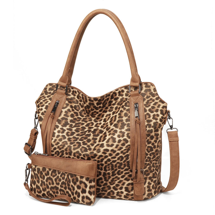 HARPER | CHECKERED HOBO TOTE BAG