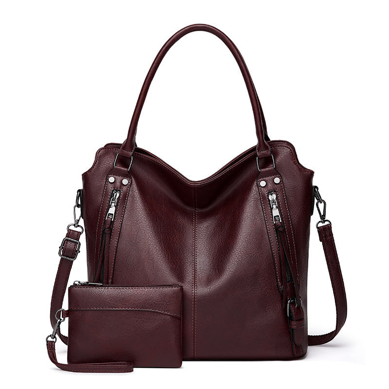 HARPER | CHECKERED HOBO TOTE BAG