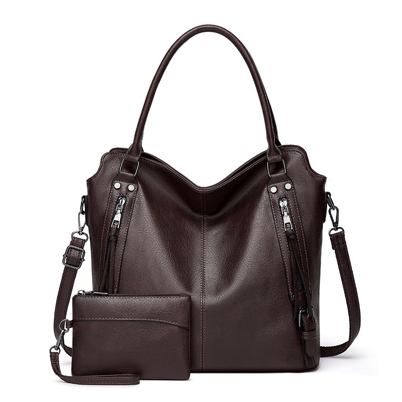HARPER | CHECKERED HOBO TOTE BAG