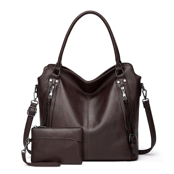 HARPER | CHECKERED HOBO TOTE BAG