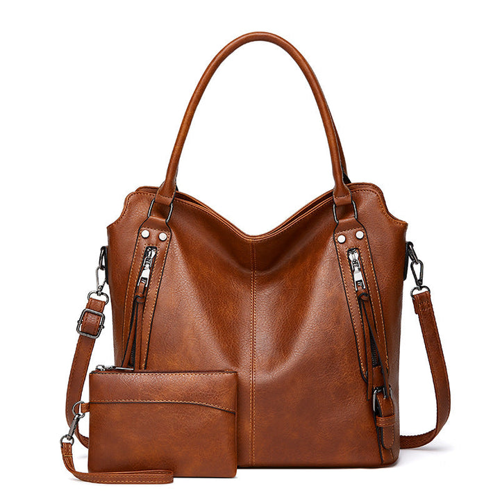 HARPER | CHECKERED HOBO TOTE BAG